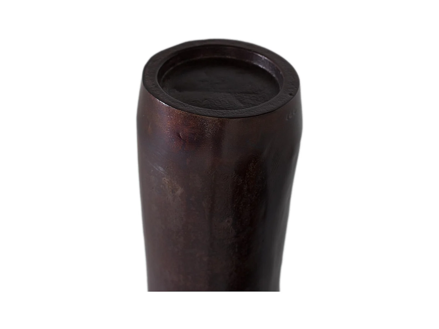 Figurine décorative en aluminium avec finition bronze