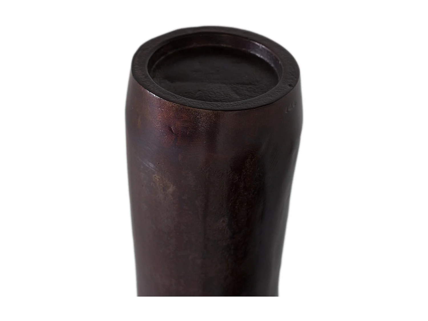 Decoratief beeldje van aluminium met bronzen afwerking