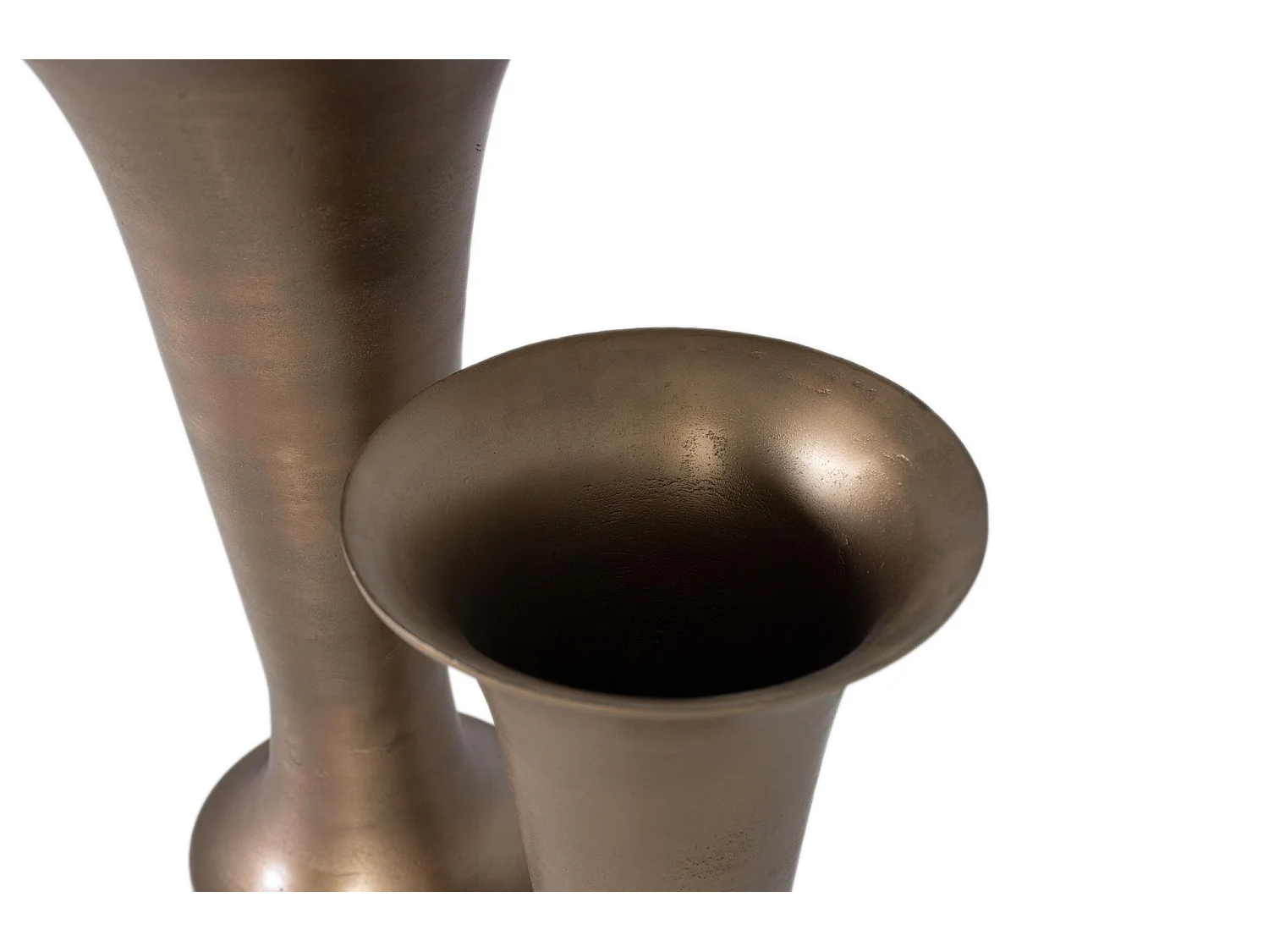 Decorazione in metallo grande 20 cm, piccola 25 cm, stile decorativo artistico - 80x28x28