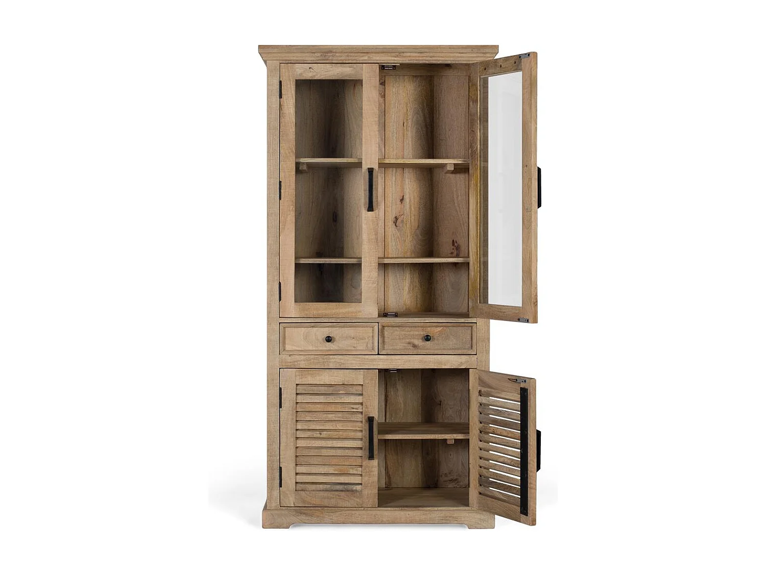 Wystawa w lesie Manguier z verre i dwoma ujęciami