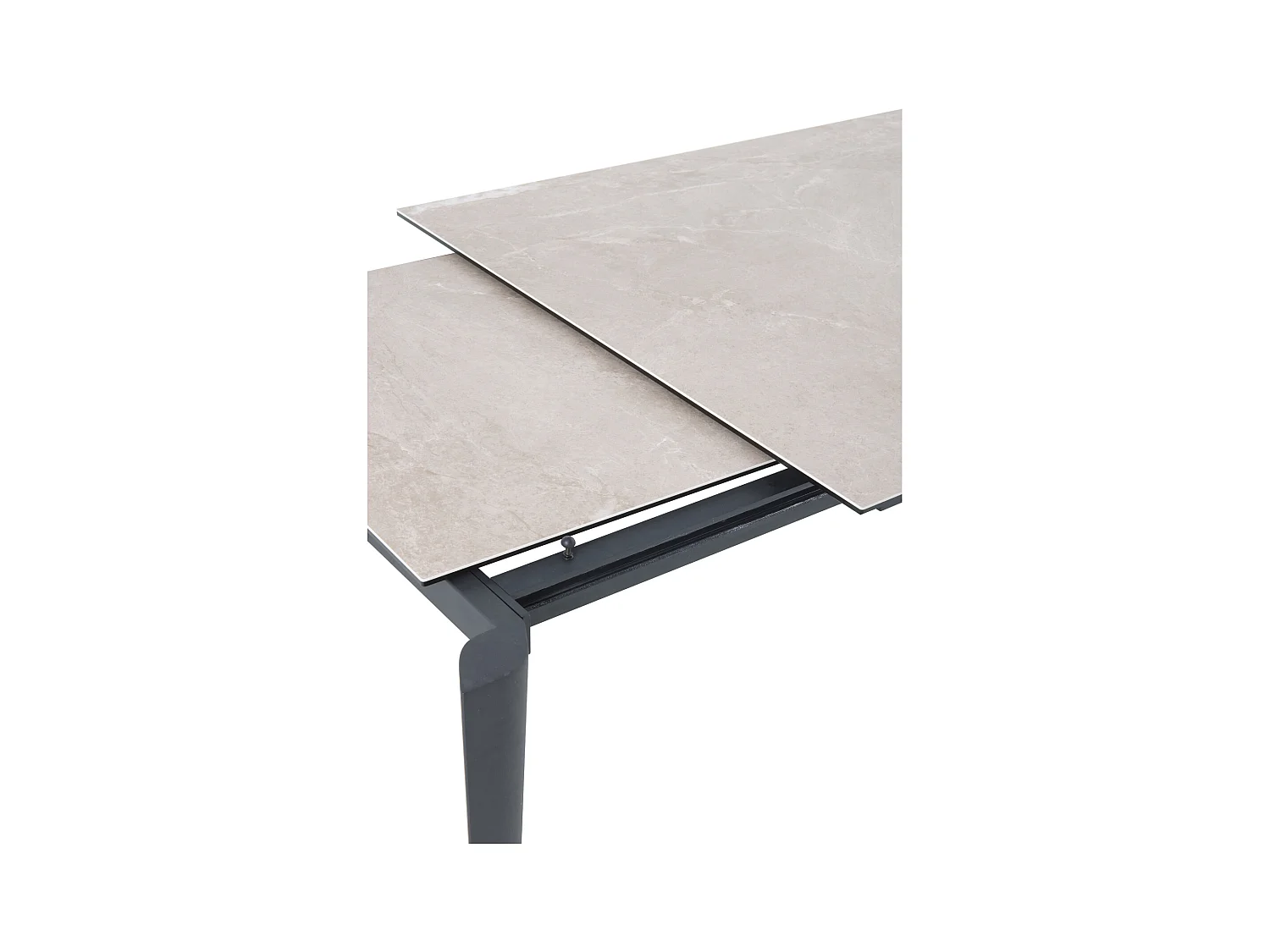 Table à rallonge 180/250x100 avec plateau en céramique