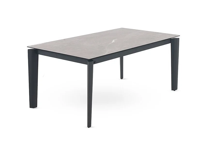 Mesa extensible 180/250x100 con sobre cerámico