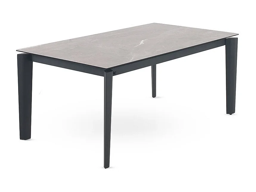 Mesa extensível 180/250x100 com tampo cerâmico