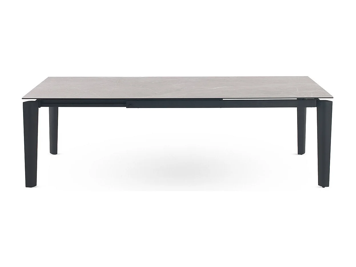 Mesa extensível 180/250x100 com tampo cerâmico