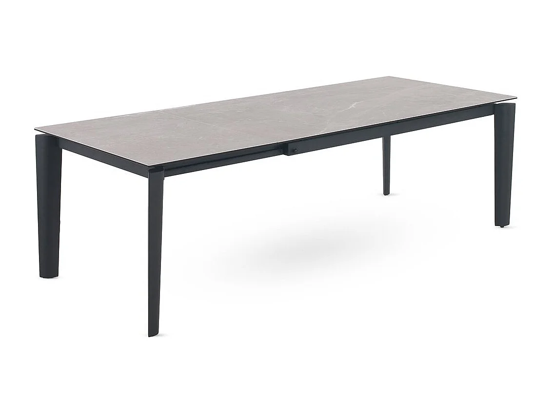 Mesa extensível 180/250x100 com tampo cerâmico