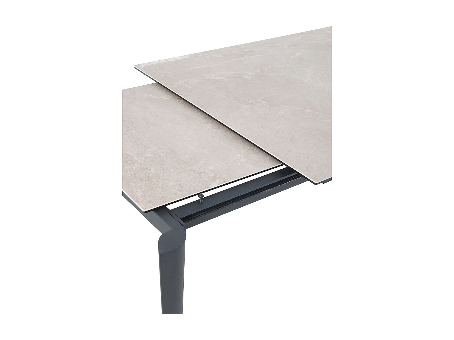 Mesa extensível 180/250x100 com tampo cerâmico