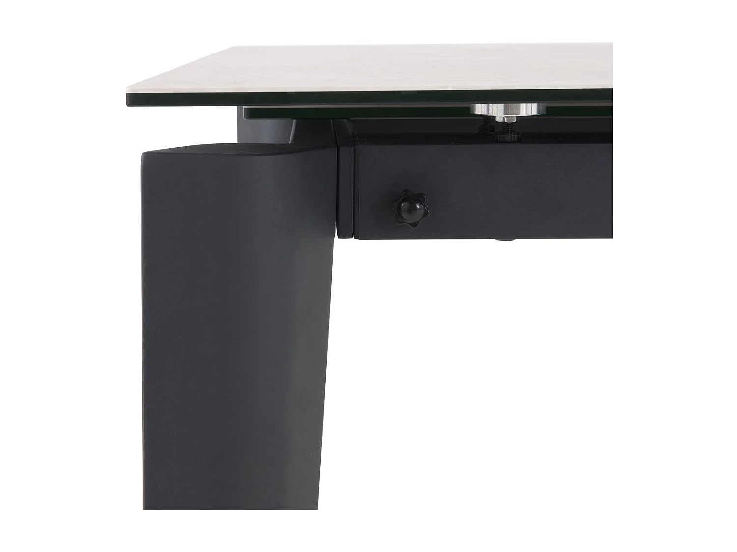 Mesa extensível 180/250x100 com tampo cerâmico