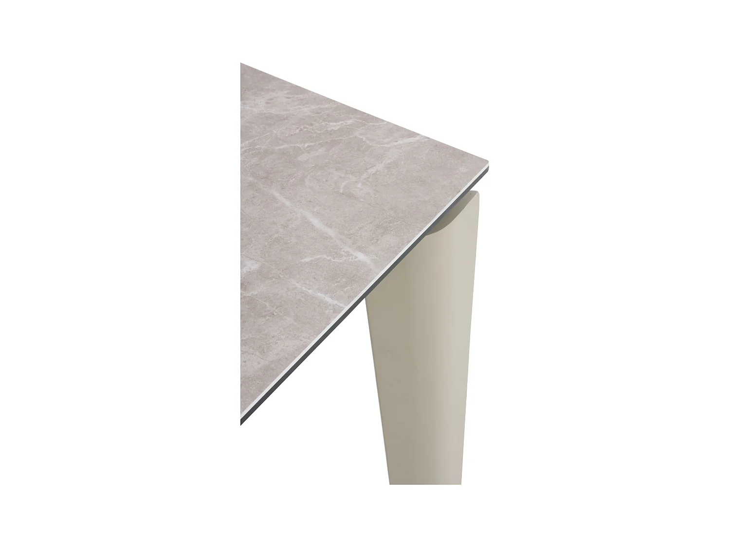 Table à rallonge 180/250x100 avec plateau en céramique