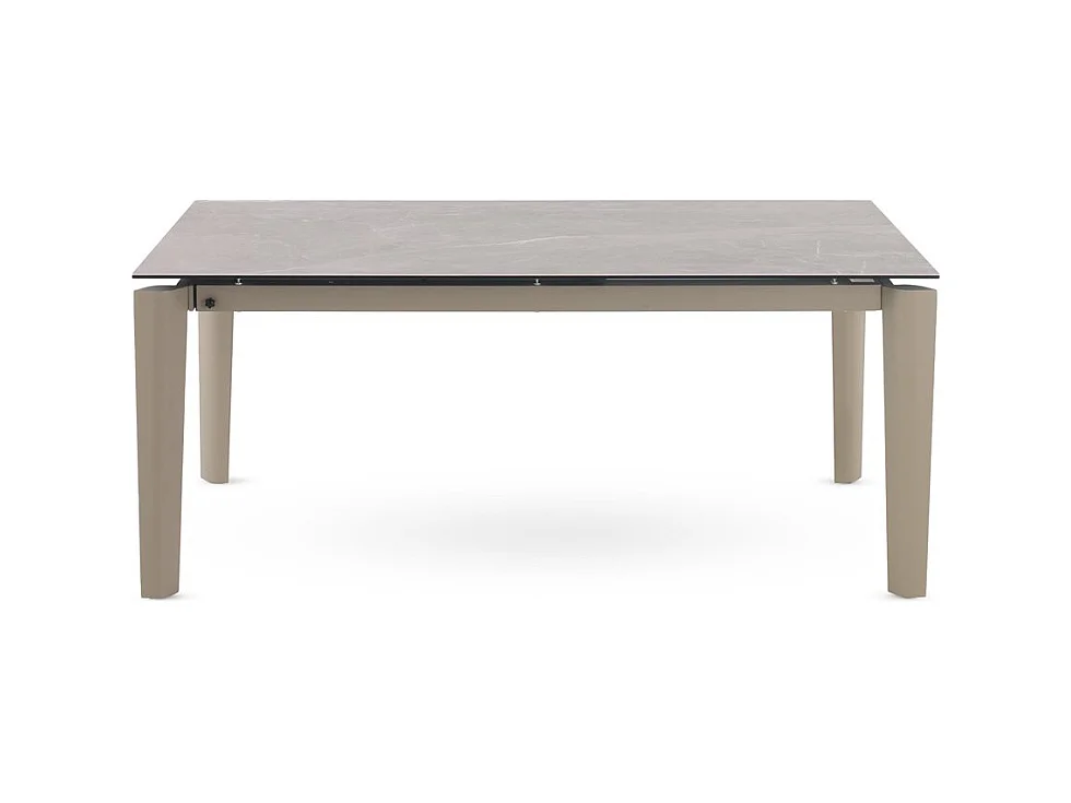 Mesa extensible 180/250x100 con sobre cerámico