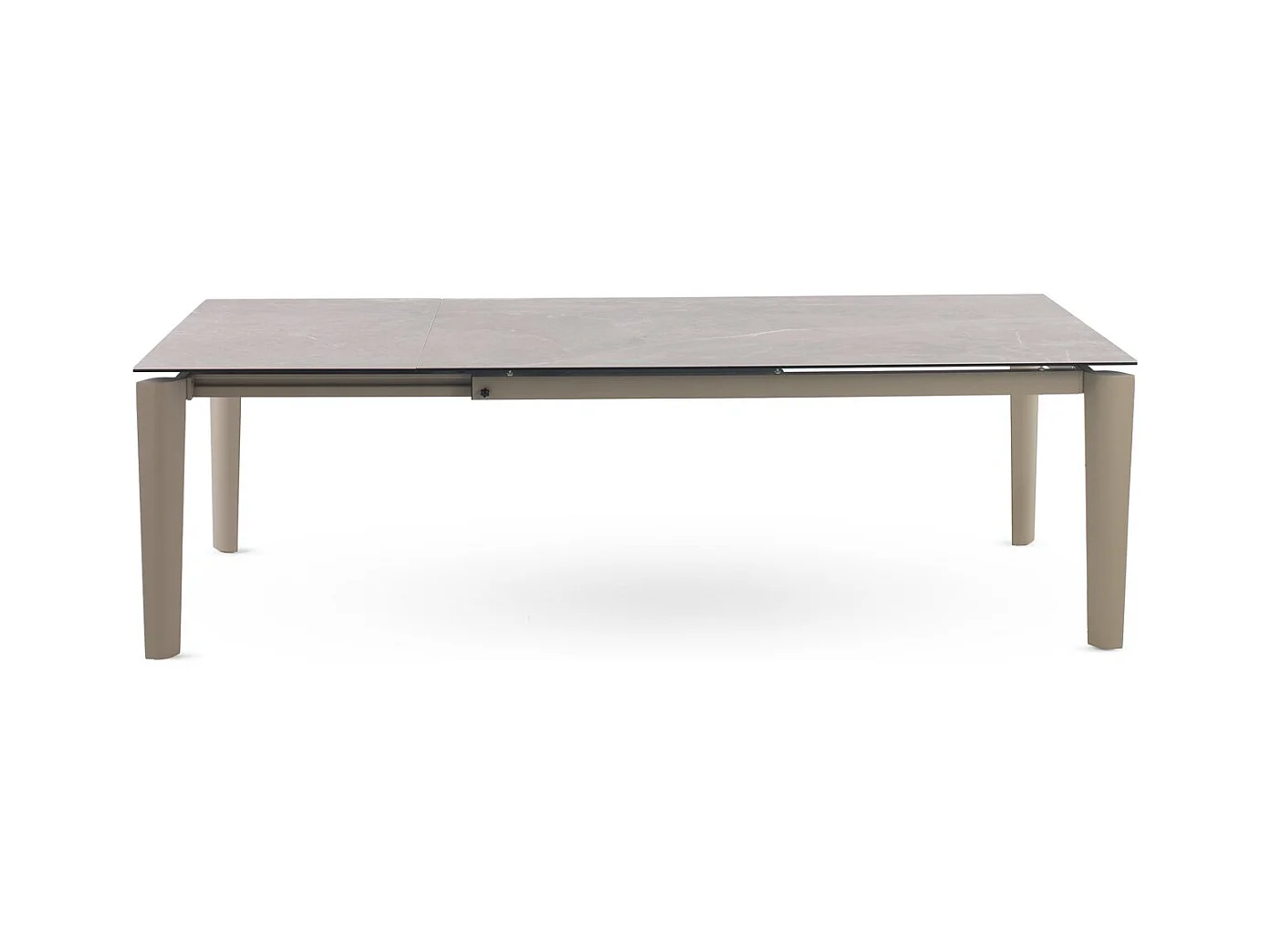 Mesa extensible 180/250x100 con sobre cerámico