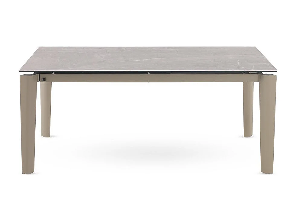 Mesa extensível 180/250x100 com tampo cerâmico