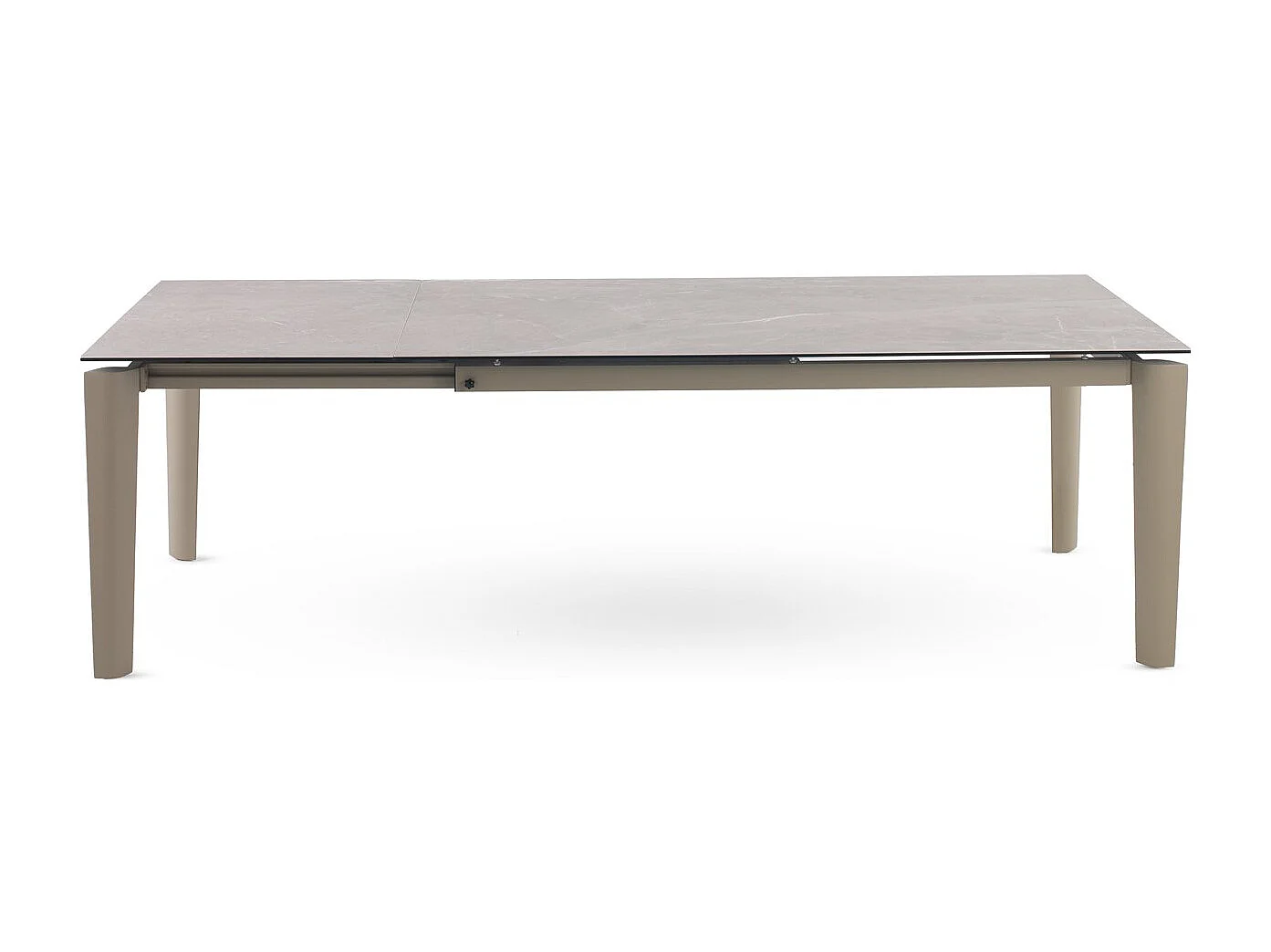 Mesa extensível 180/250x100 com tampo cerâmico