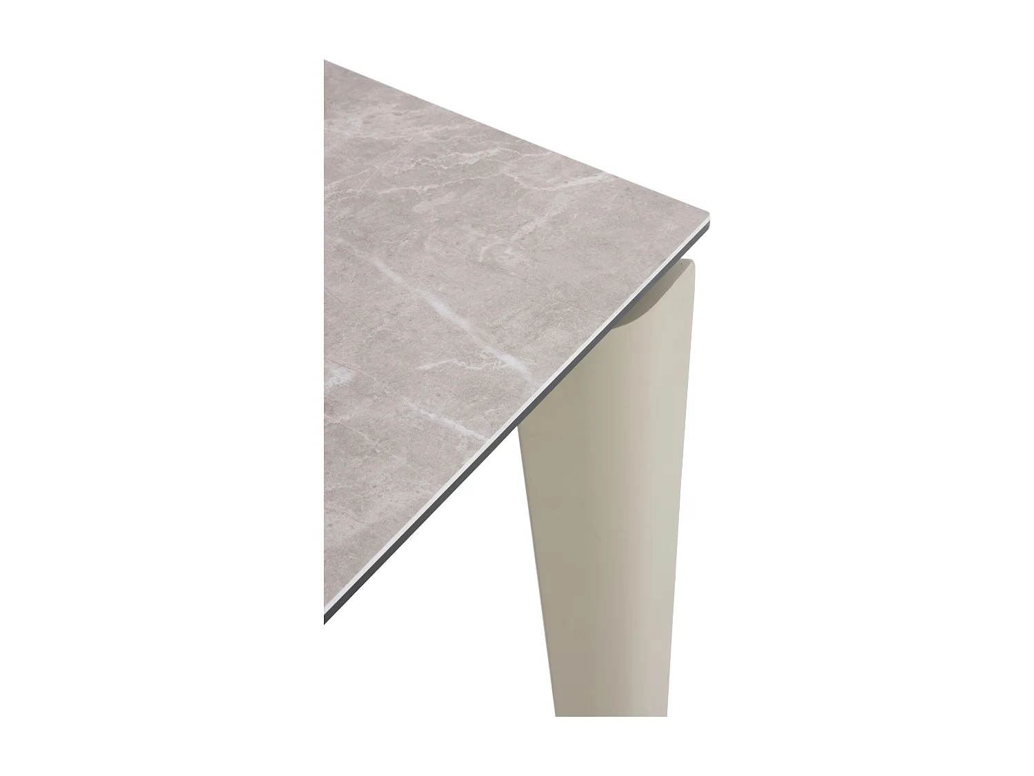 Mesa extensível 180/250x100 com tampo cerâmico