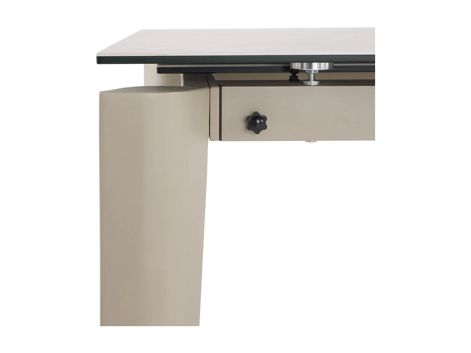 Mesa extensível 180/250x100 com tampo cerâmico