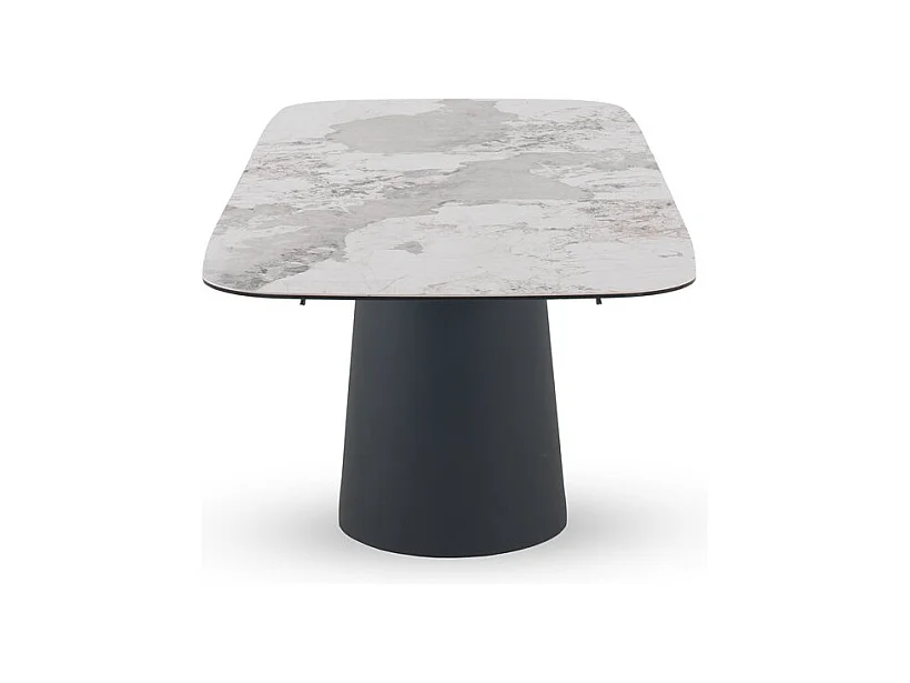 Table à rallonge 180/240x95 avec plateau en céramique