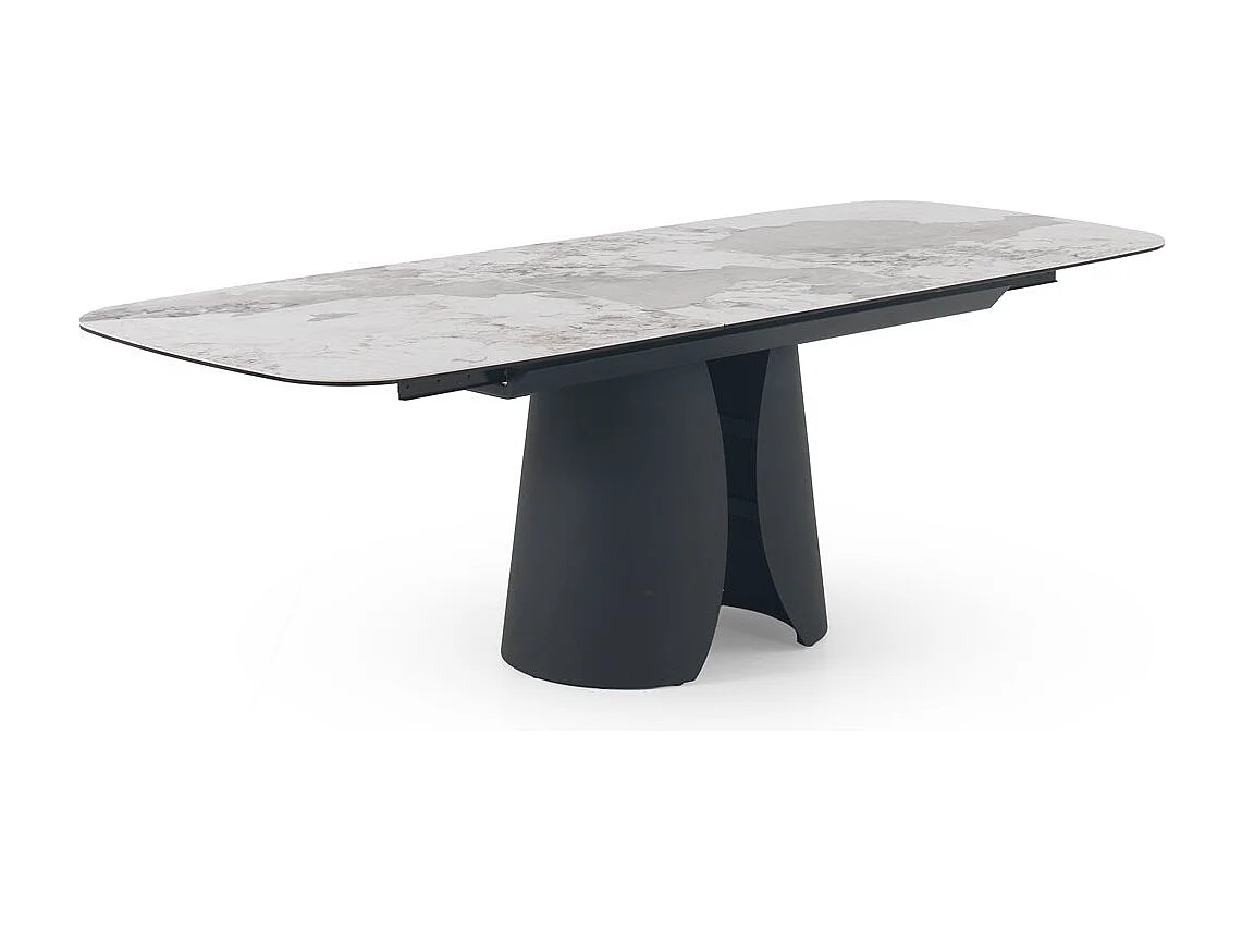 Mesa extensível 180/240x95 com tampo cerâmico