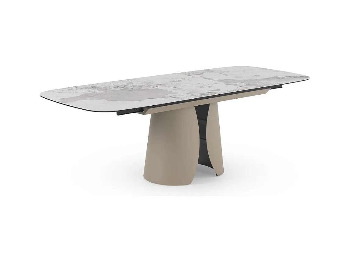 Mesa extensible 180/240x95 con sobre cerámico