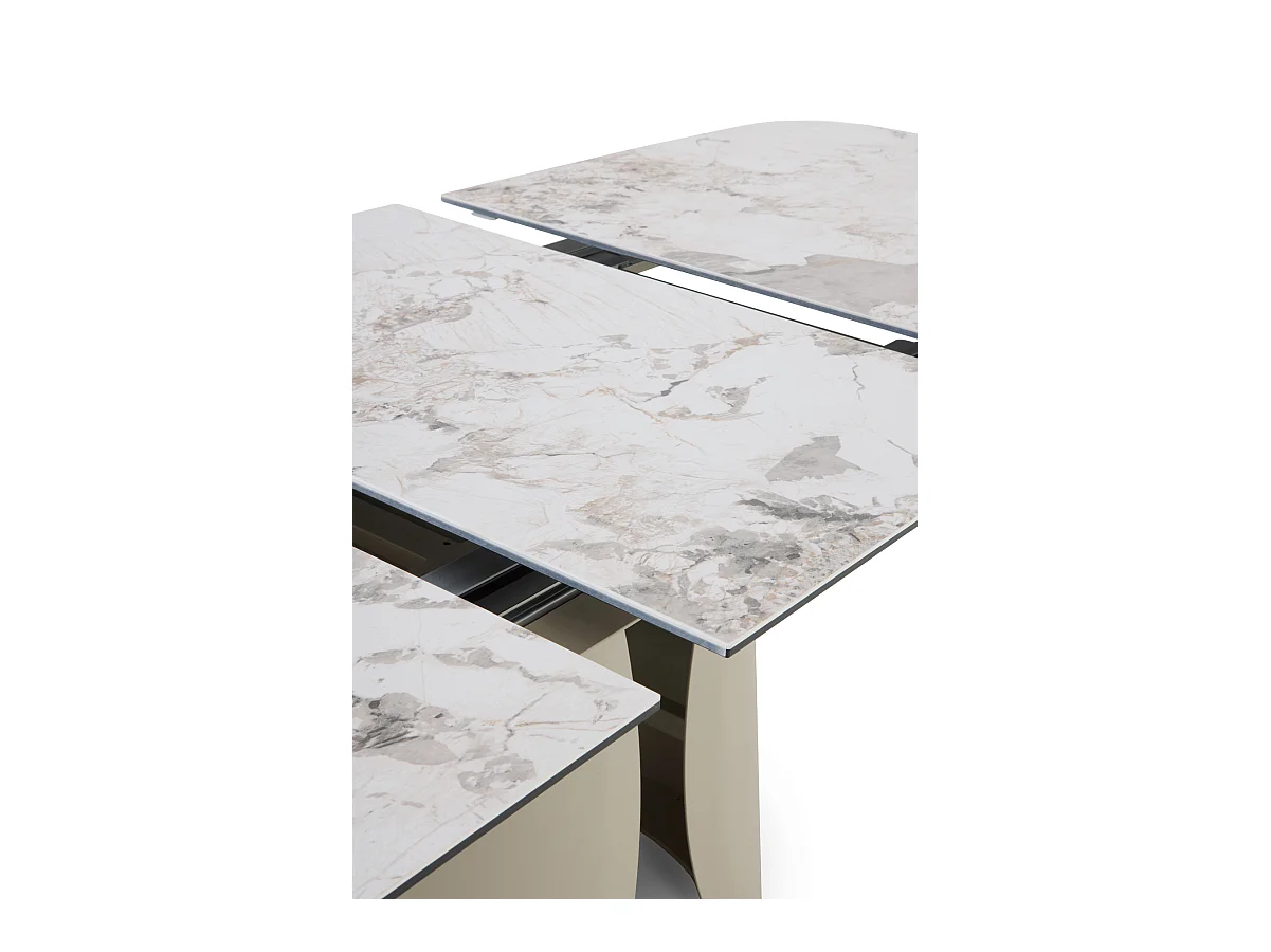 Mesa extensible 180/240x95 con sobre cerámico