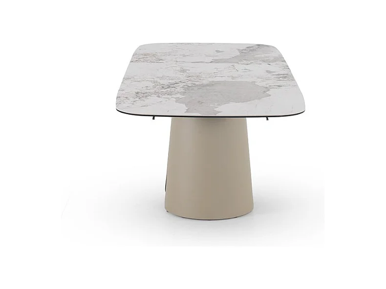 Mesa extensible 180/240x95 con sobre cerámico