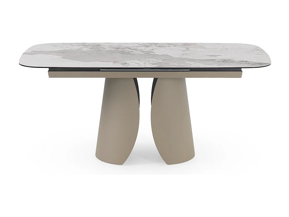 Mesa extensível 180/240x95 com tampo cerâmico