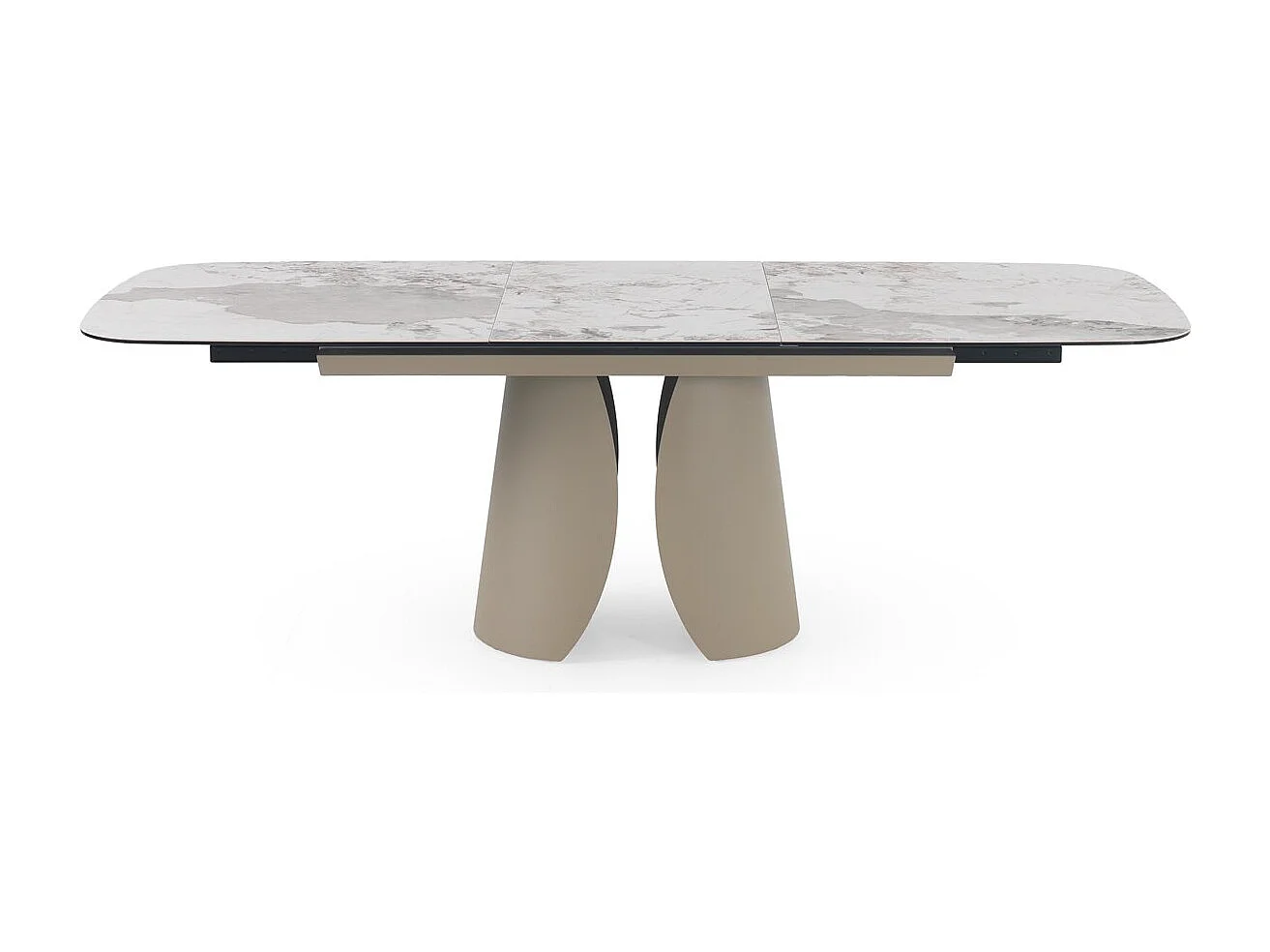 Mesa extensível 180/240x95 com tampo cerâmico