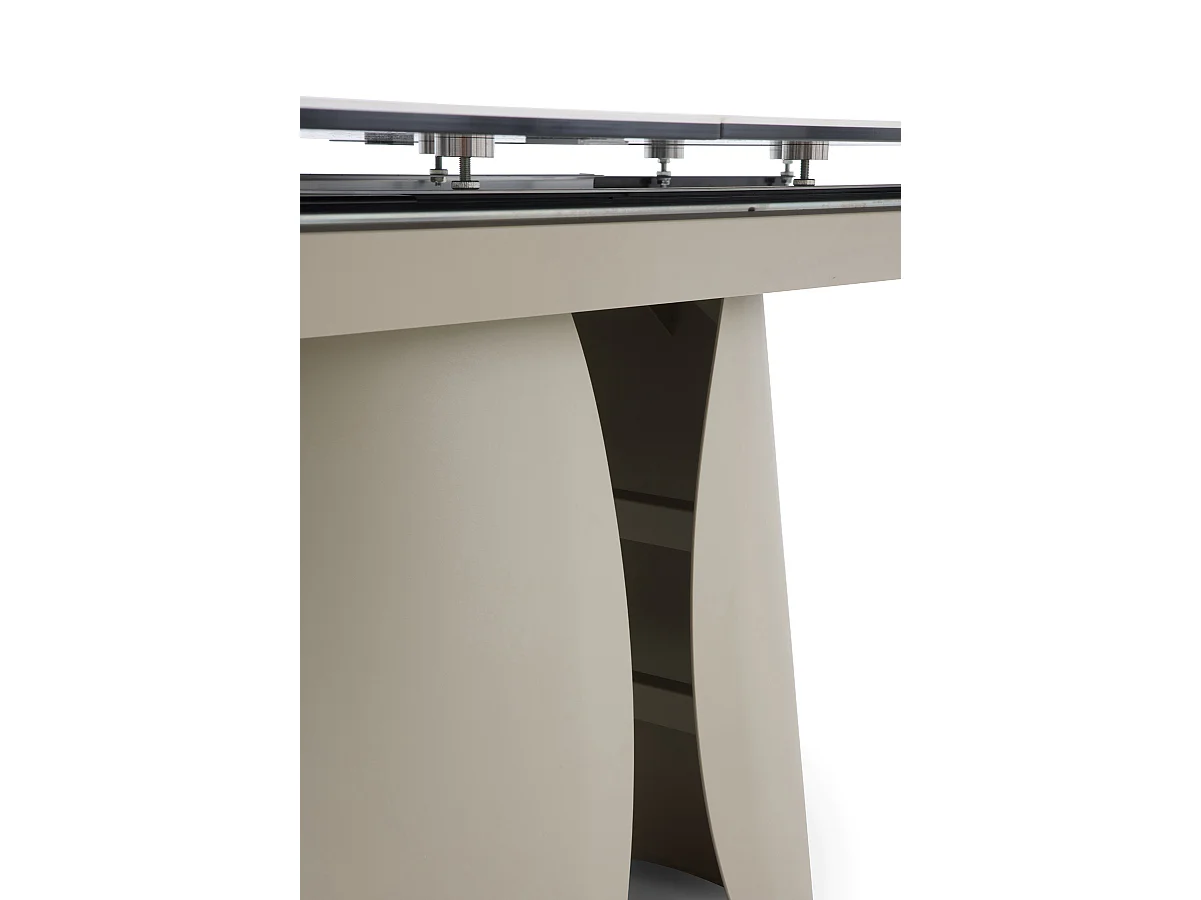 Mesa extensível 180/240x95 com tampo cerâmico