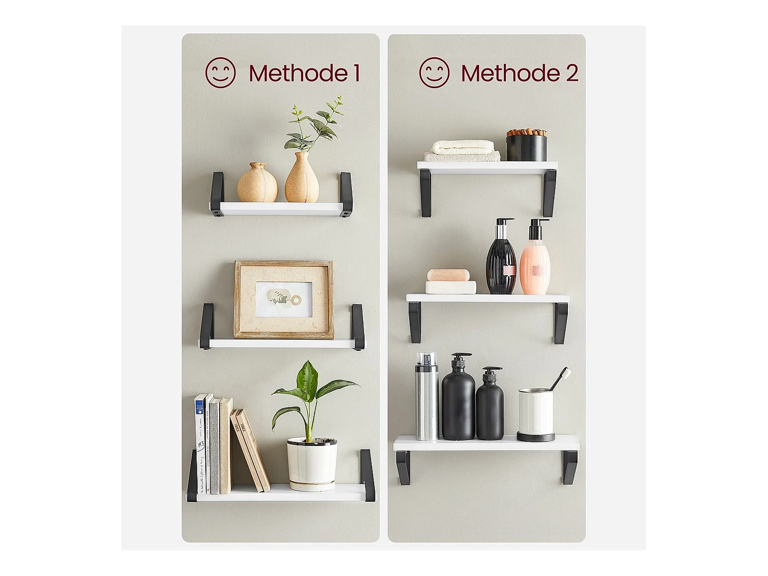 Wandregal Freetown 3er-Set