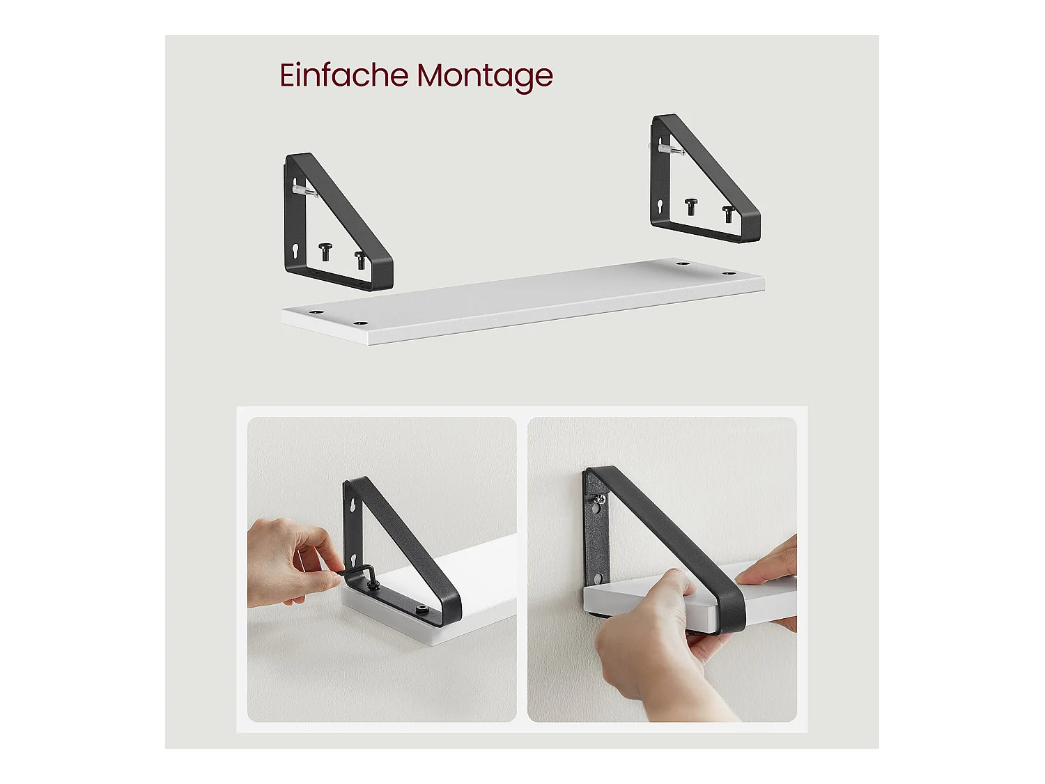 Wandregal Freetown 3er-Set