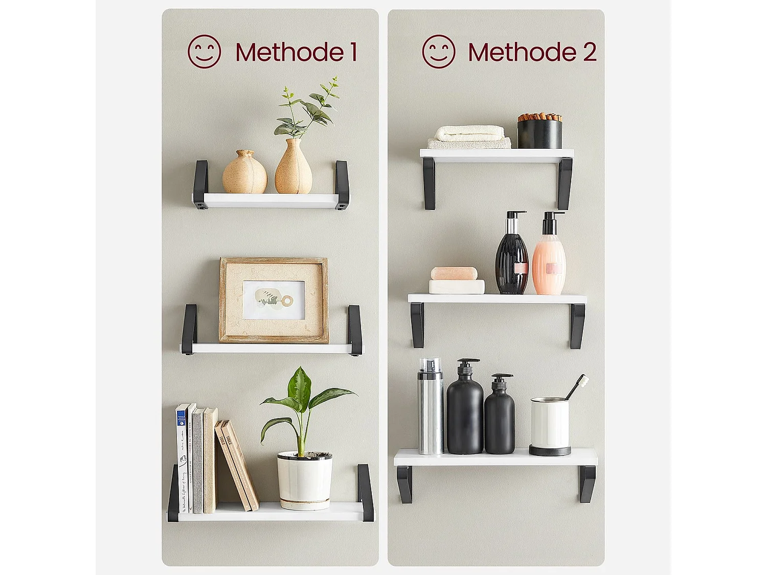 Wandregal Freetown 3er-Set