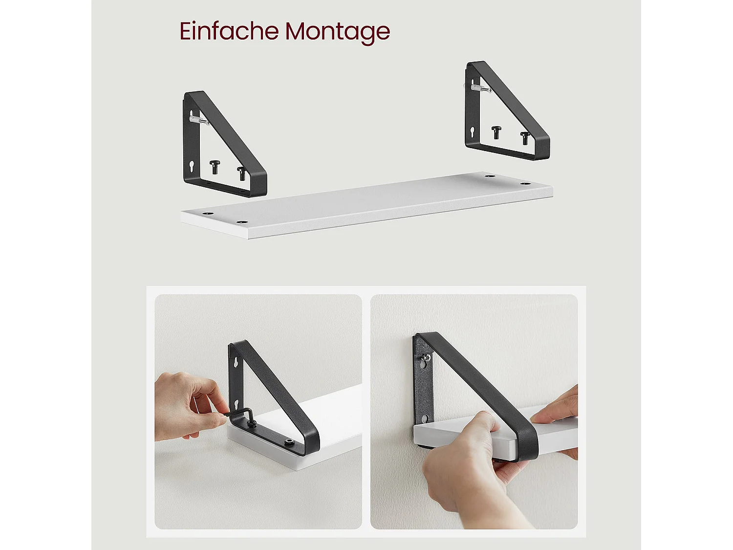 Wandregal Freetown 3er-Set