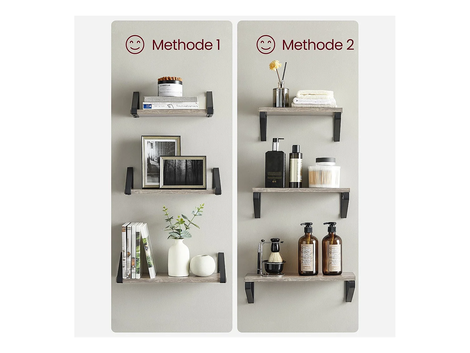 Wandregal Freetown 3er-Set