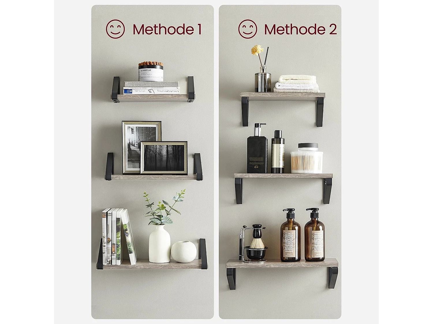 Wandregal Freetown 3er-Set