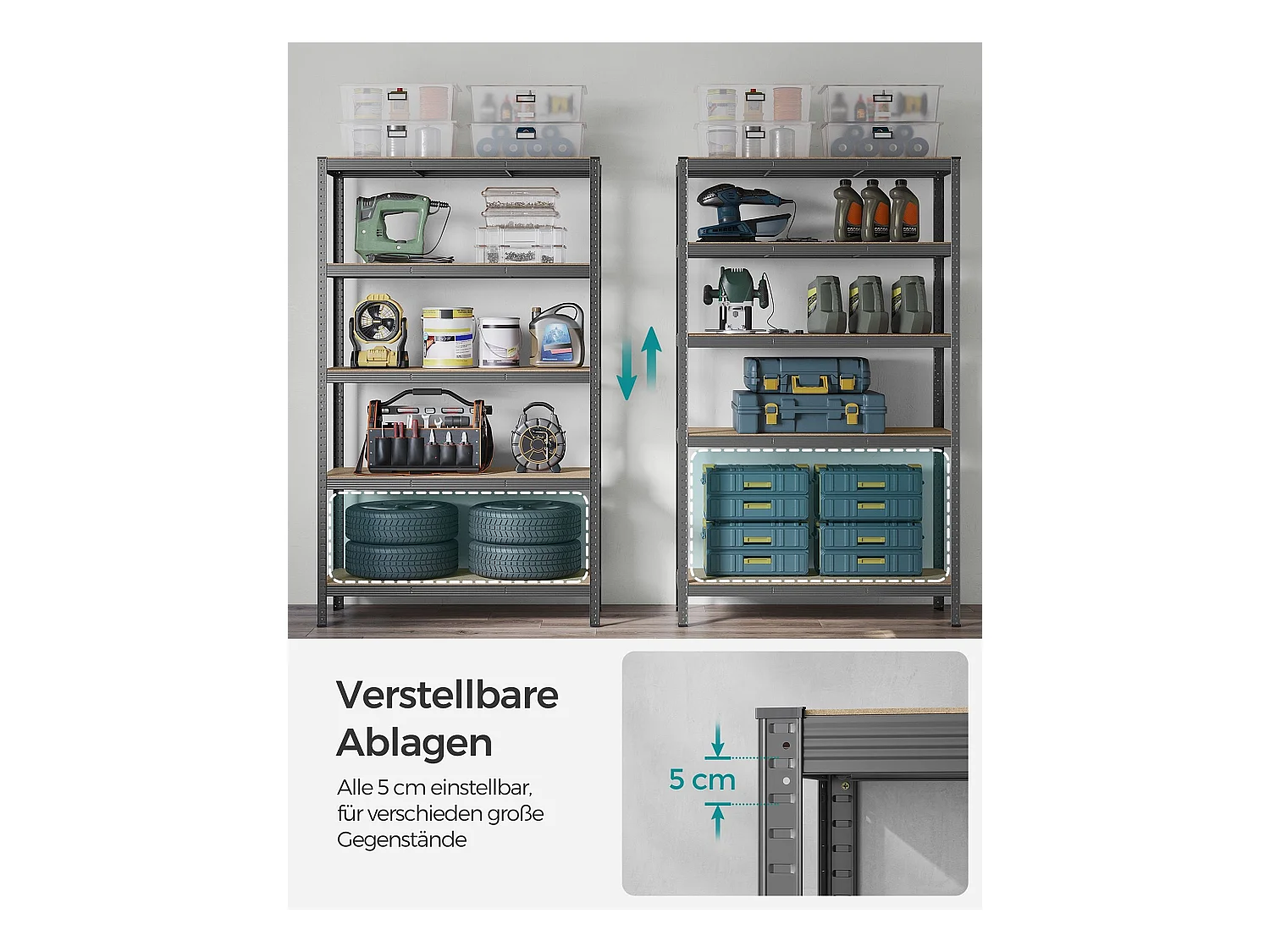 Schwerlastregal Porto-Novo