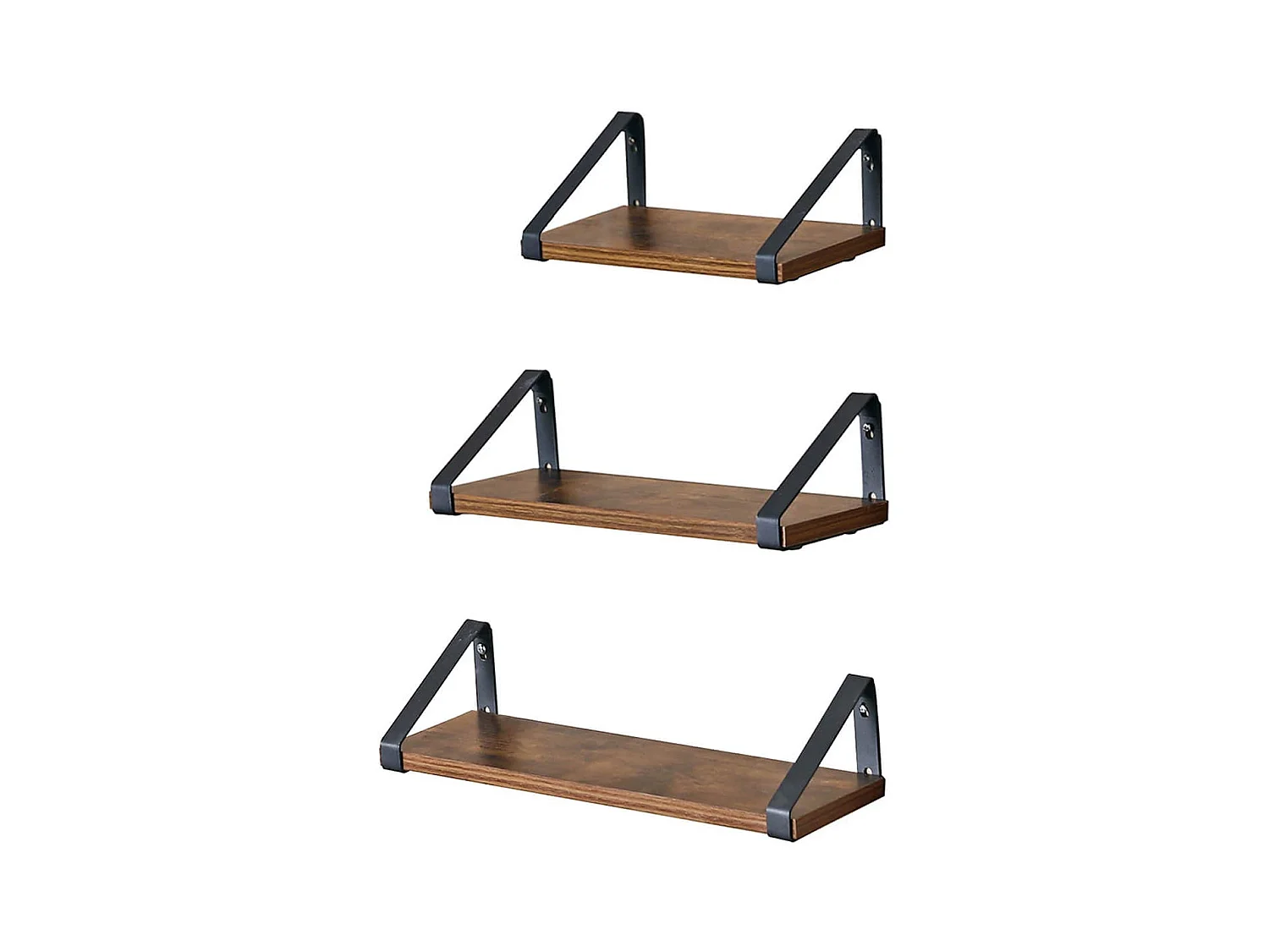 3er-Set Wandregal Schweberegal