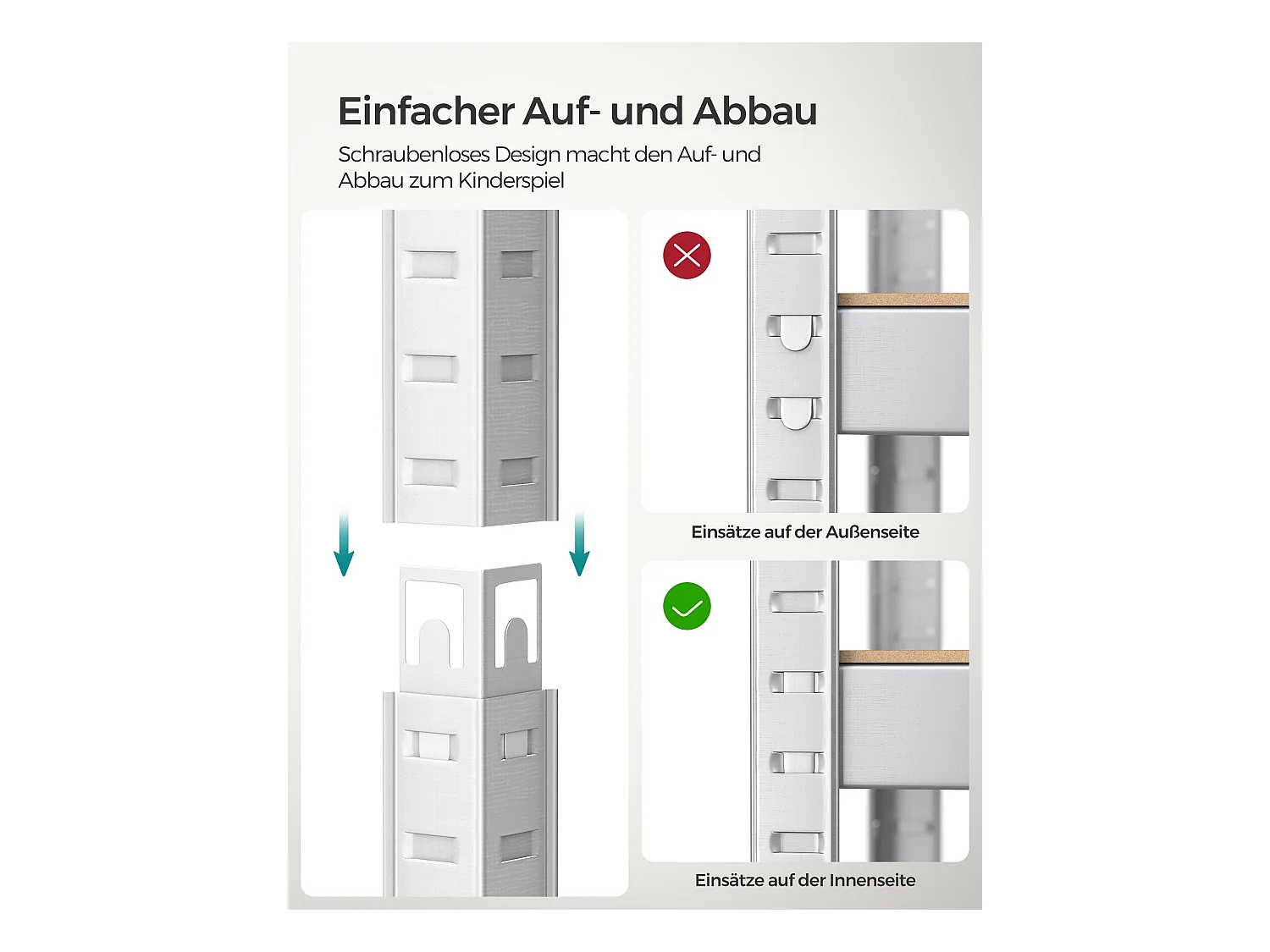 Schwerlastregale Delhi 2er-Set Khartoum