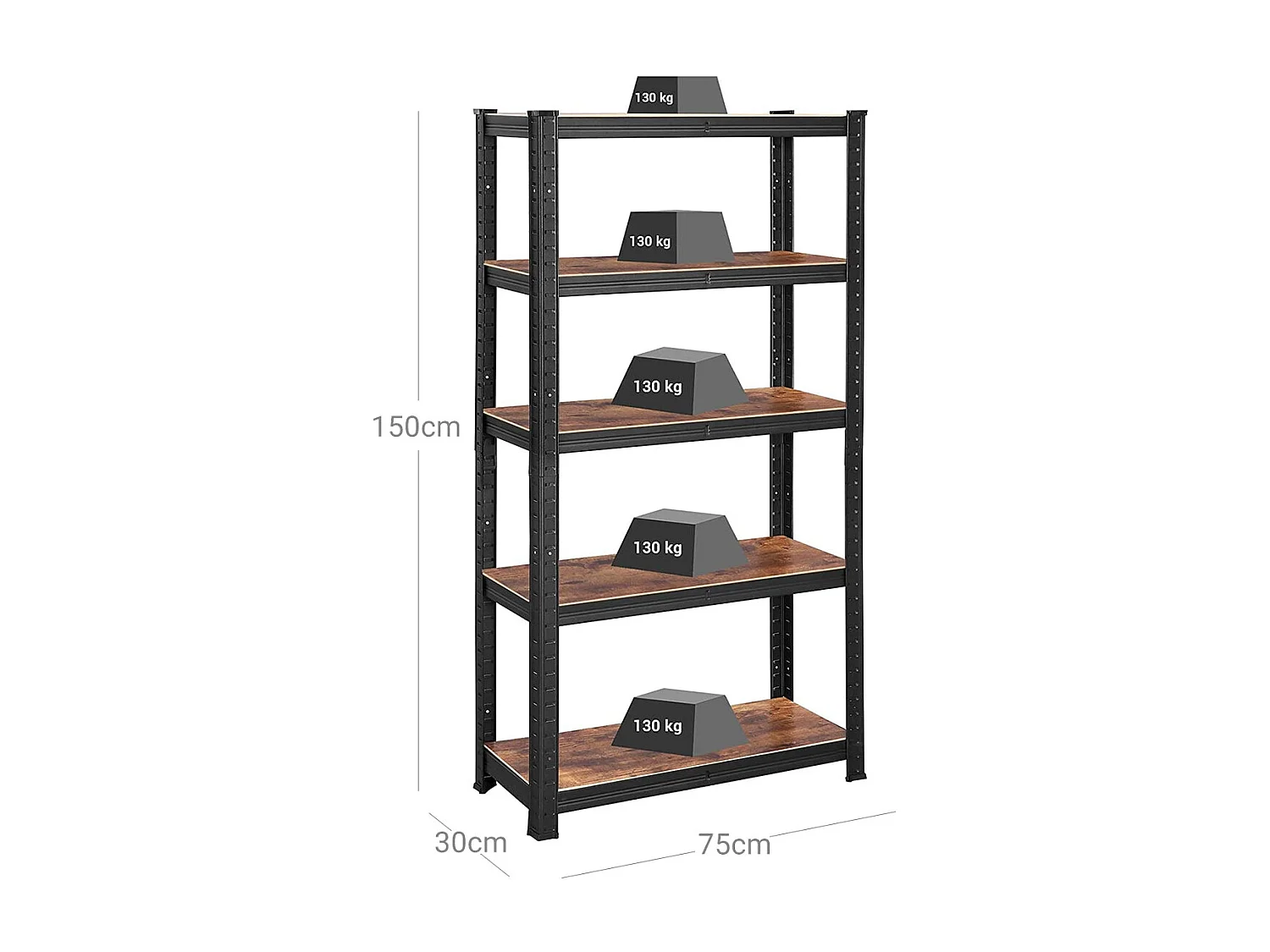 Standregal Bücherregal Khartoum