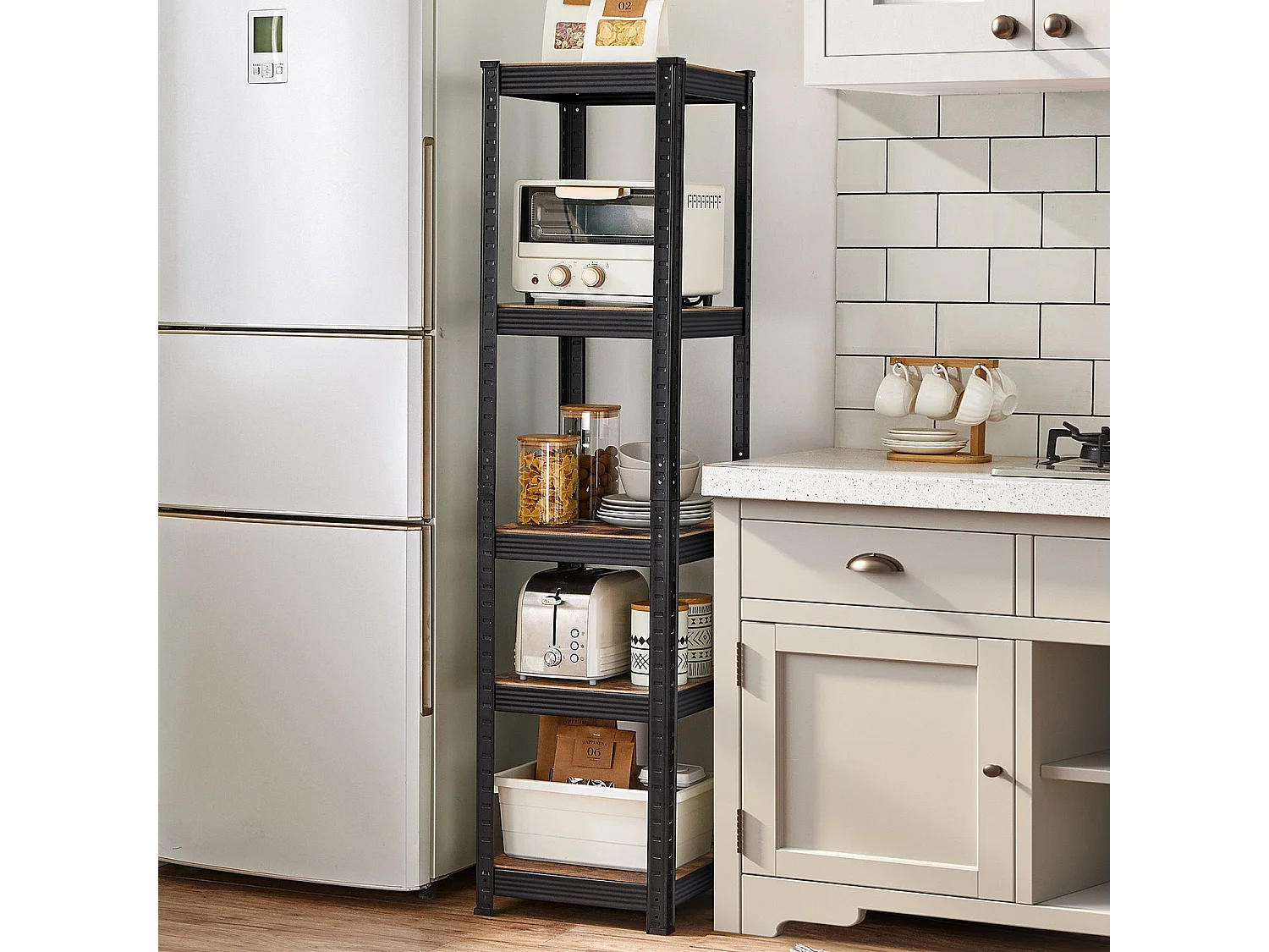 Schwerlastregal Mumbai 2er-Set