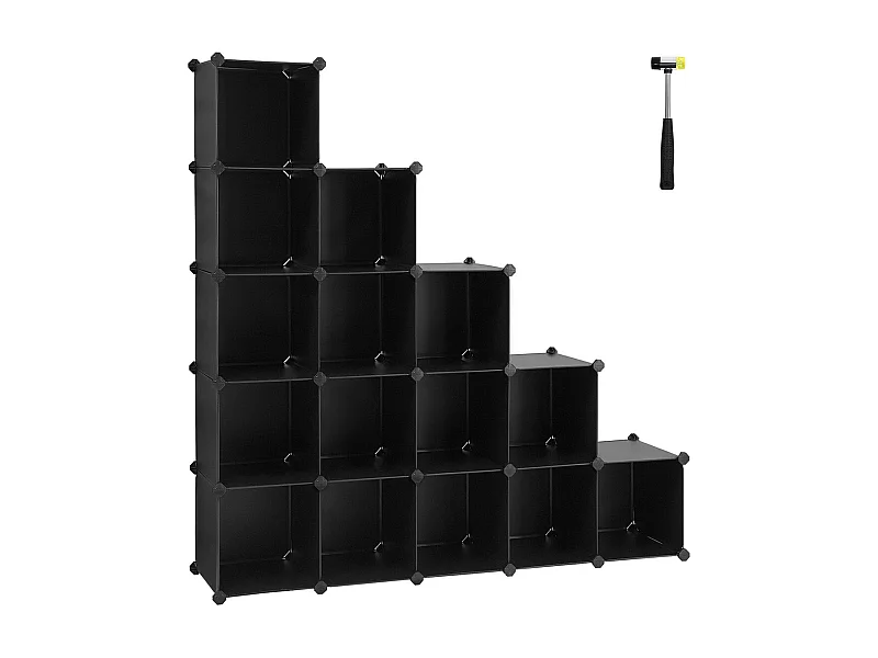 Système d'étagères sans boulons Bīkaner