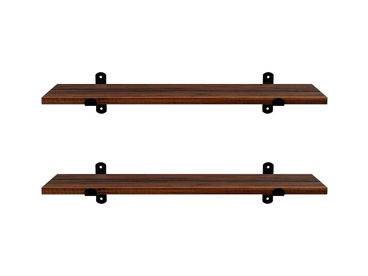 2er-Set Wandregal Schweberegal