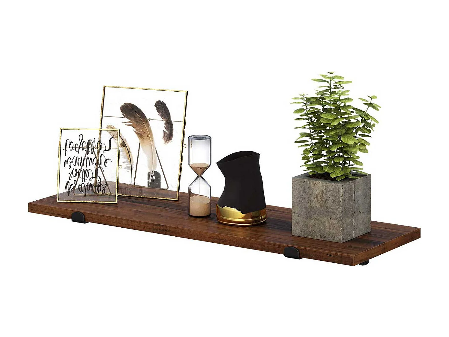 2er-Set Wandregal Schweberegal