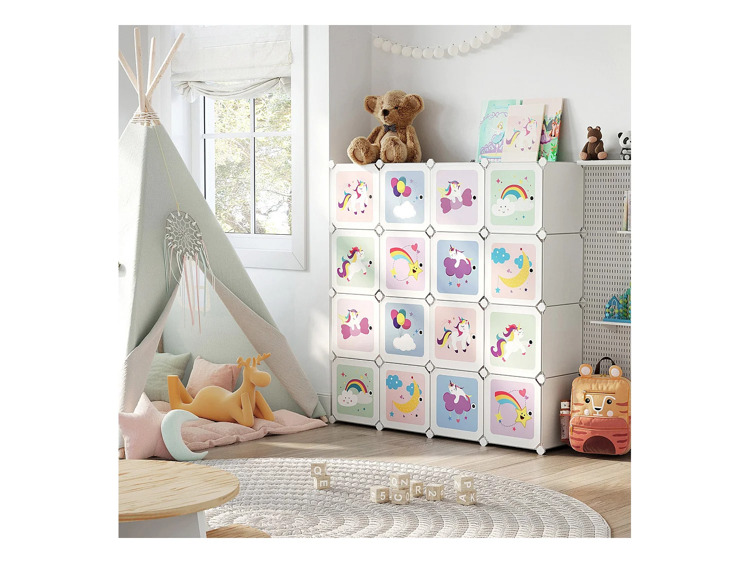 Steckregal Regalsystem für Kinder