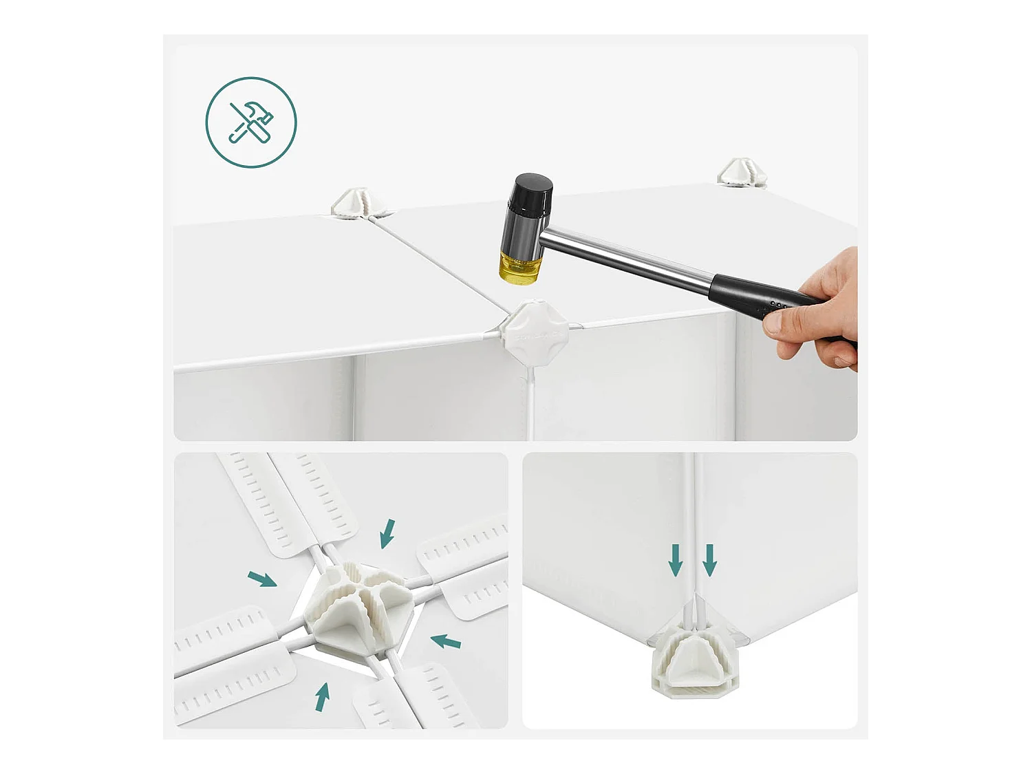 Steckregal Regalsystem für Kinder