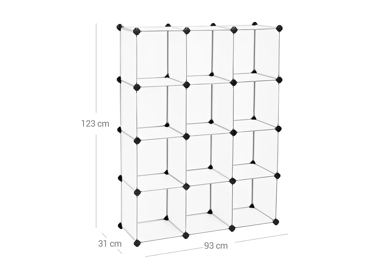 Steckregalsystem DIY-Würfelregal