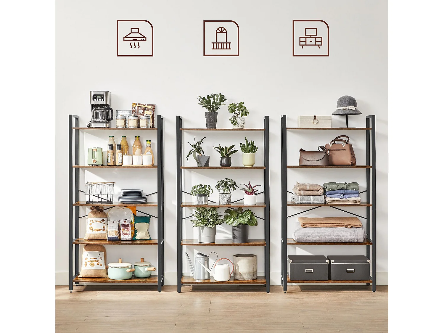 Scaffale da appoggio per libreria León de los Aldama