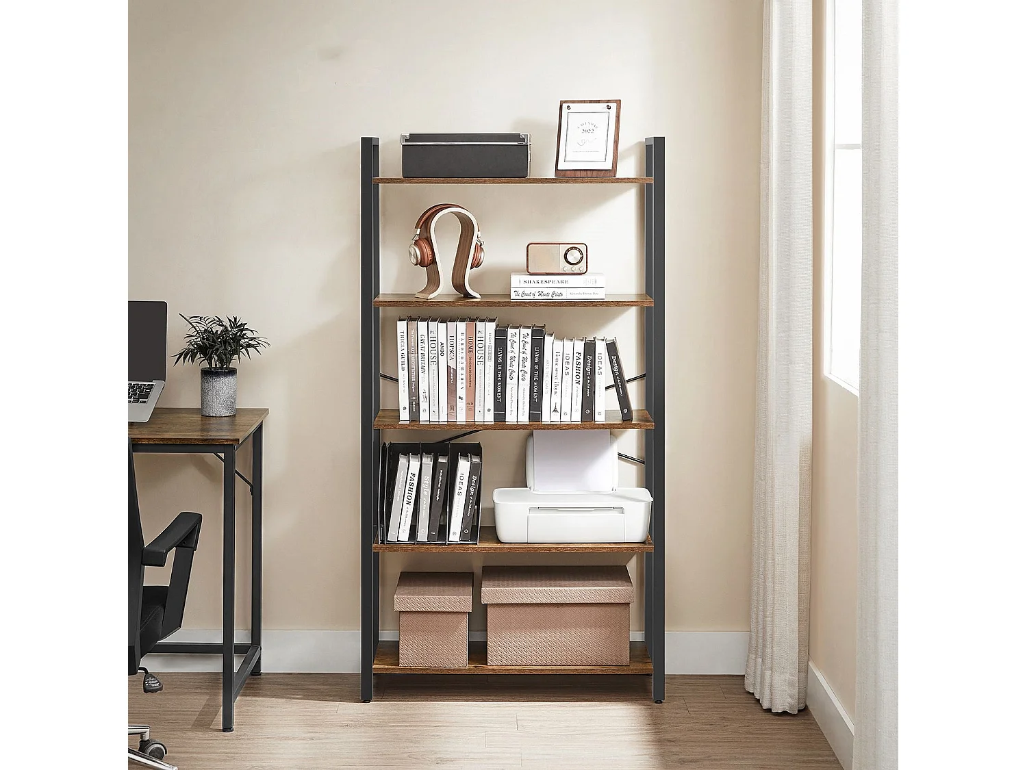 Scaffale da appoggio per libreria León de los Aldama