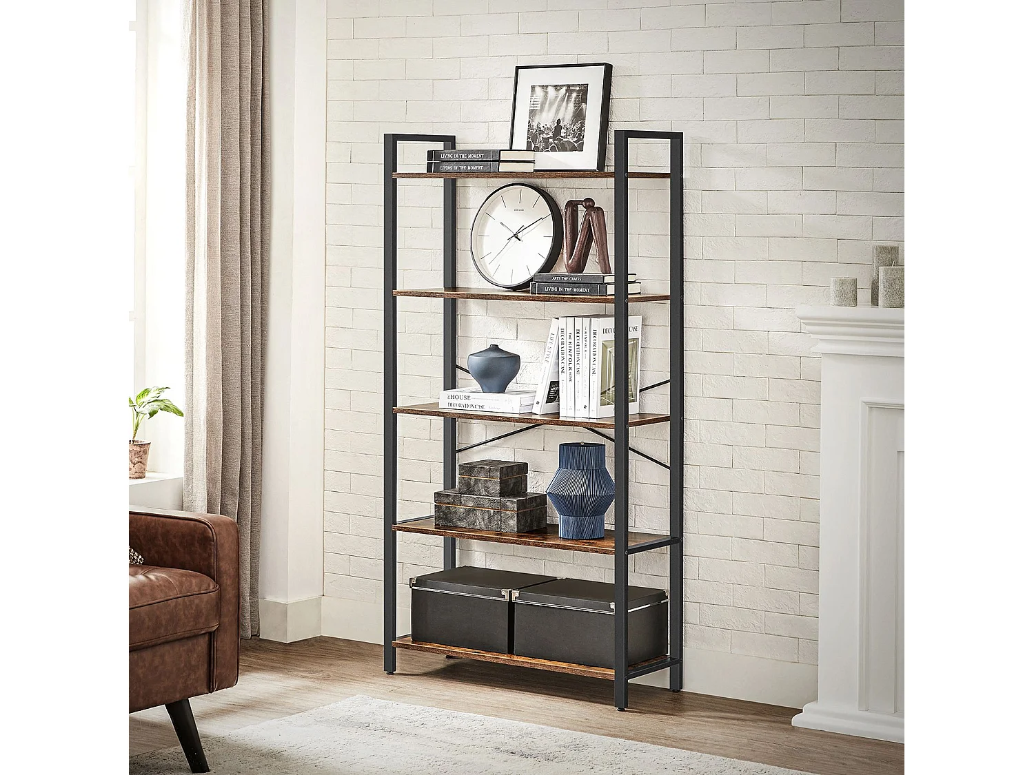 Scaffale da appoggio per libreria León de los Aldama