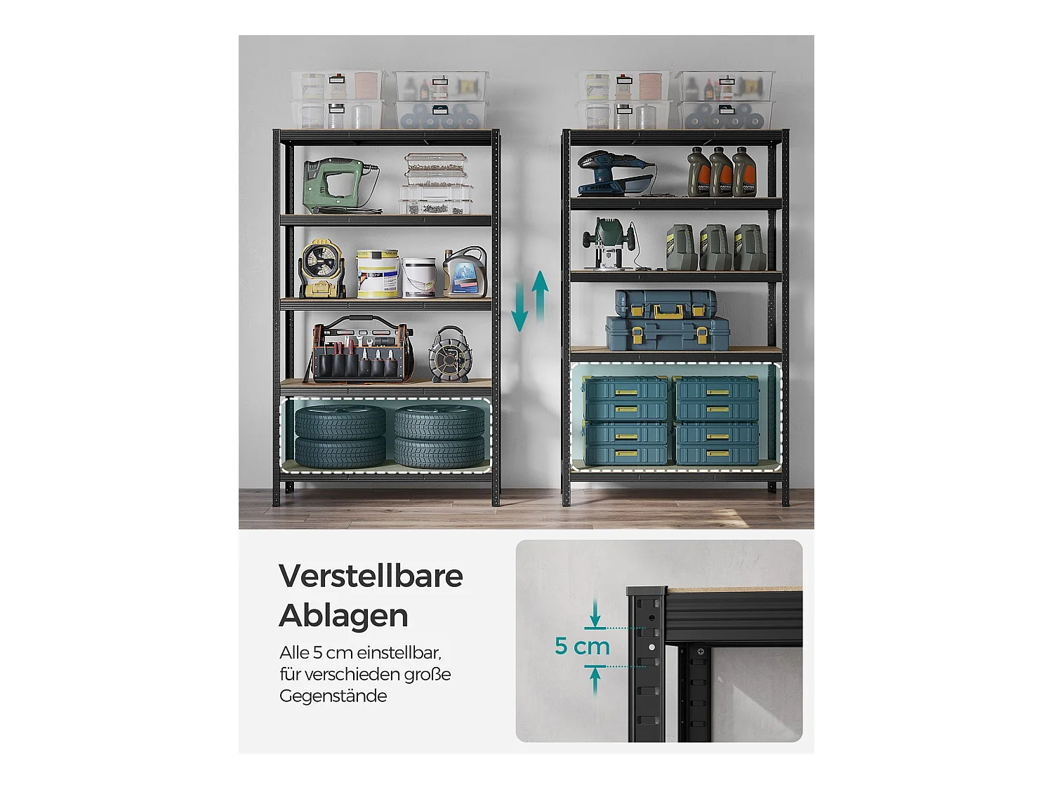 Schwerlastregal Victoria Malé