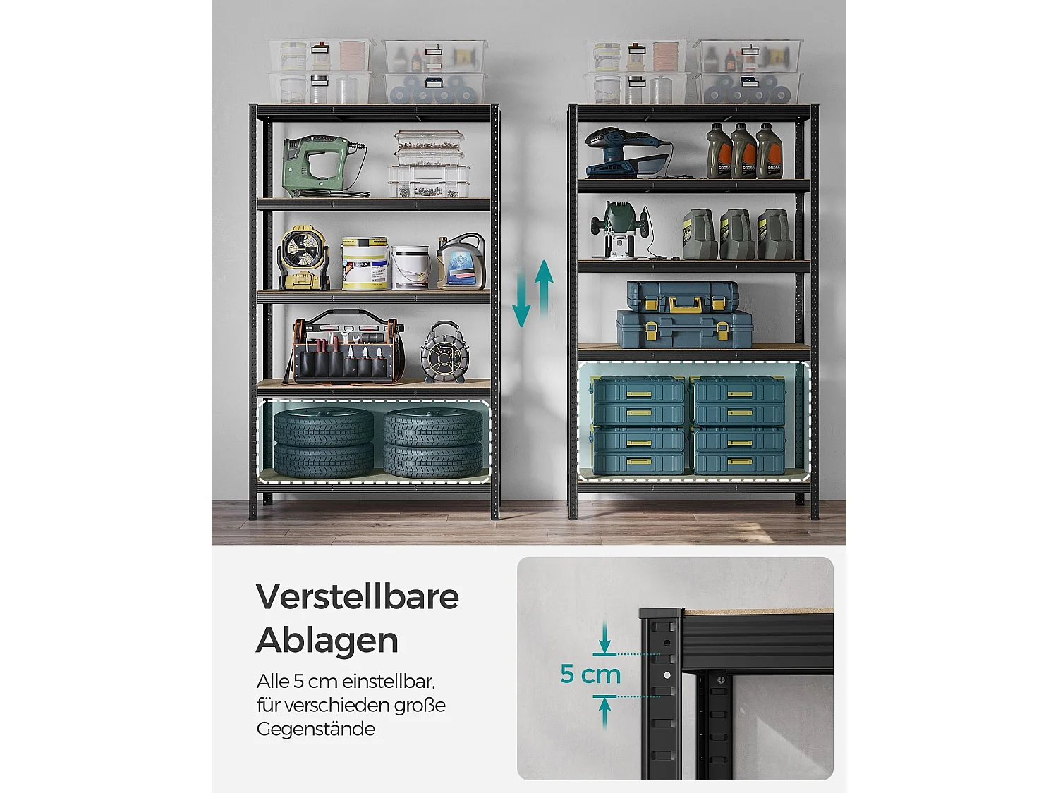 Schwerlastregal Victoria Malé