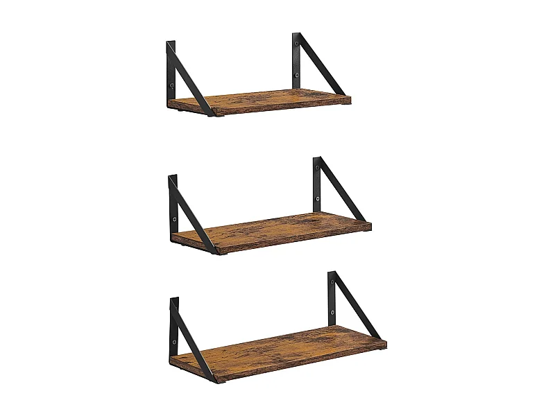 Wandregal Banjul 3er-Set