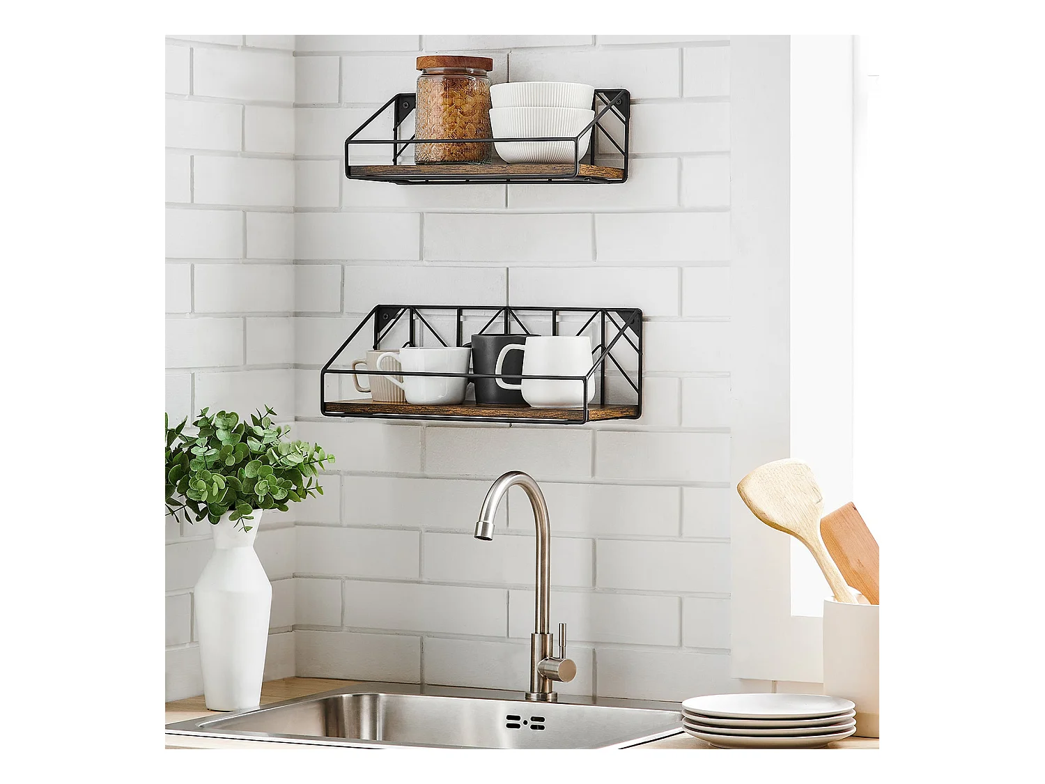 Wandregal Banjul 3er-Set